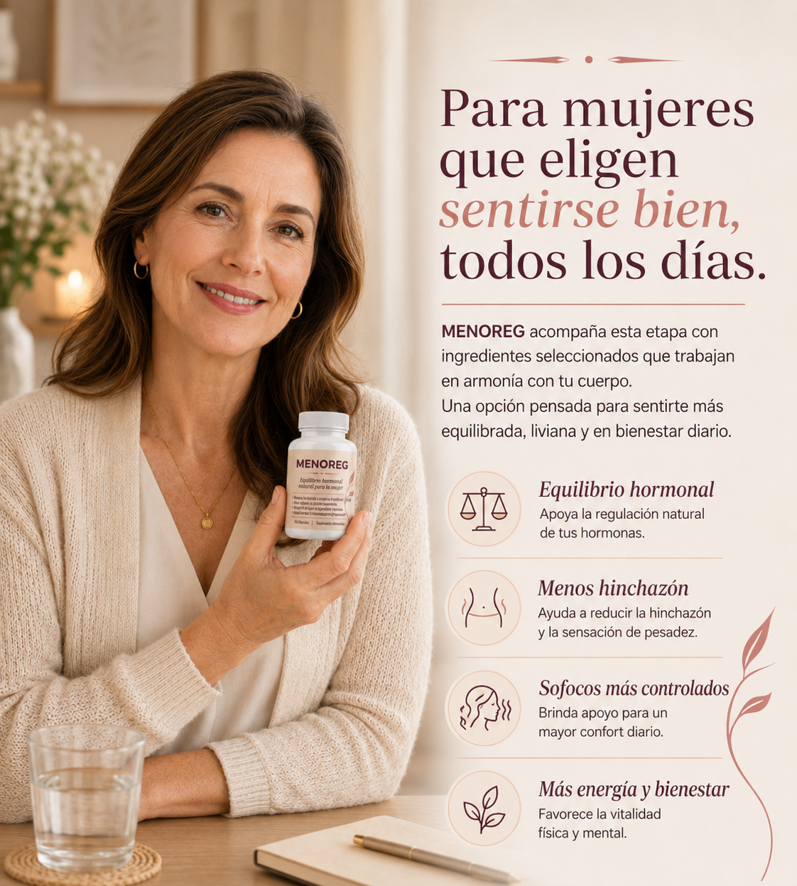 MENOREG® | Equilibrio Hormonal Natural para la Mujer